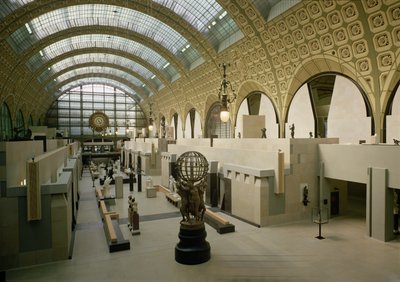 Interior View of the Main Entrance by Victor Alexandre Laloux